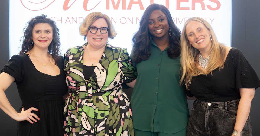 Tope Ajala, with a panel of experts that included Camilla Scales (Executive Director of Talent Operations at Ogilvy), Jennie Glazer (COO at Coqual), and Aubrie Therrien (Executive Director at Epic Players)