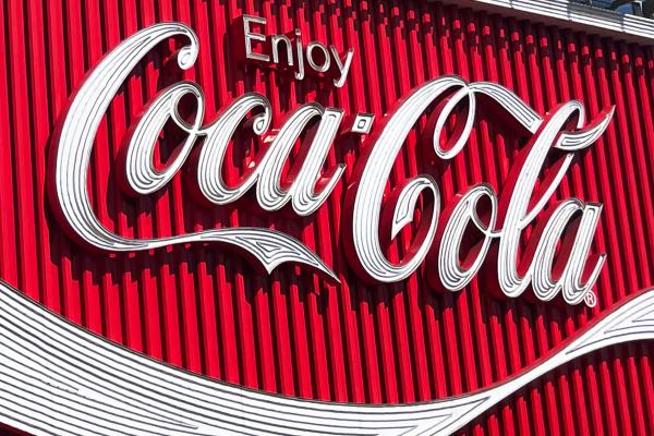 Meet Me at the Coke Sign — Coca-Cola Billboard with classic Coca-Cola red and white logo
