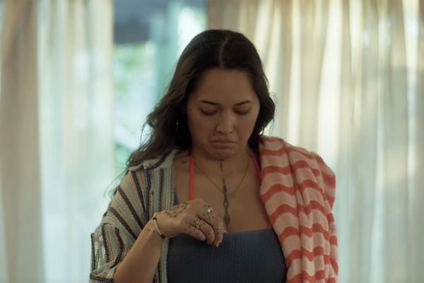 Normal for Me — Breast Cancer Foundation New Zealand Woman doing a self breast check