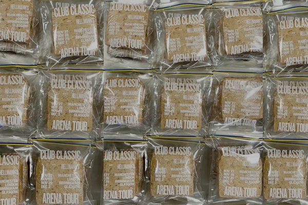 Sandwiches in sandwich bags